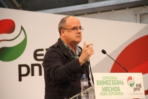 Mitin Bergara - Iñigo Urkullu, Joseba Egibar, Markel Olano,  Juanje Alberdi