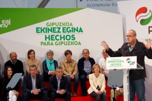 Mitin Bergara - Iñigo Urkullu, Joseba Egibar, Markel Olano,  Juanje Alberdi