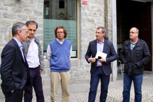 Mitin Bergara - Iñigo Urkullu, Joseba Egibar, Markel Olano,  Juanje Alberdi