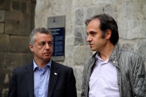 Mitin Bergara - Iñigo Urkullu, Joseba Egibar, Markel Olano,  Juanje Alberdi