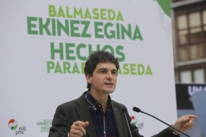 Unai Rementeria, Itxaso Atutxa, Álvaro Parro - Mitin Balmaseda
