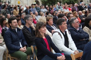 Gernika Lumoko mitina - Jose Mari Gorroño, Unai Rementeria, Andoni Ortuzar