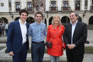 Gernika Lumoko mitina - Jose Mari Gorroño, Unai Rementeria, Andoni Ortuzar
