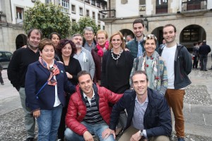 Gernika Lumoko mitina - Jose Mari Gorroño, Unai Rementeria, Andoni Ortuzar