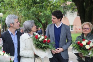 Unai Rementeria e Ibon Uribe en Galdakao