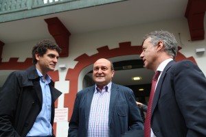 Barakaldoko Mitina - Amaia del Campo, Unai Rementeria, Iñigo Urkullu, Andoni Ortuzar
