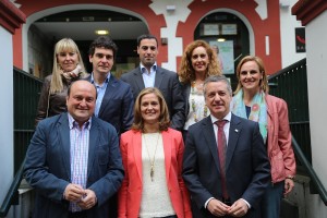 Barakaldoko Mitina - Amaia del Campo, Unai Rementeria, Iñigo Urkullu, Andoni Ortuzar