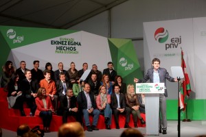 Barakaldoko Mitina - Amaia del Campo, Unai Rementeria, Iñigo Urkullu, Andoni Ortuzar