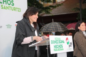 Santurtziko mitina - Aintzane Urkijo, Unai Rementeria, Itxaso Atutxa