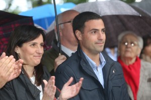 Santurtziko mitina - Aintzane Urkijo, Unai Rementeria, Itxaso Atutxa