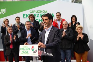 Mitin Donostia - Eneko Goia, Markel Olano, Iñigo Urkullu, Andoni Ortuzar
