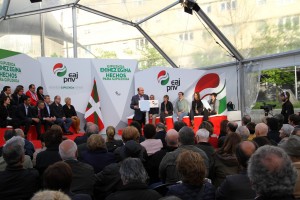 Mitin Donostia  - Eneko Goia, Markel Olano, Iñigo Urkullu, Andoni Ortuzar