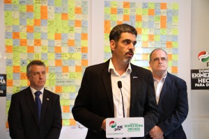 Urkullu: “Aldaketaren garaia da Donostian eta Gipuzkoan”