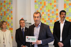 Urkullu: “Es la hora del cambio en Donostia y Gipuzkoa”