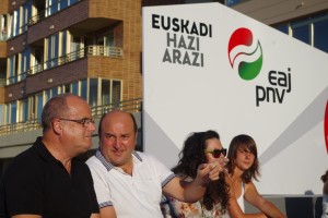 Ekitaldi politikoa Zarautzen 2015