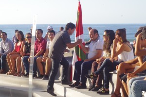 Acto político en Zarautz 2015