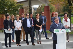 Presentación Candidaturas Congreso y senado por Bizkaia 2015