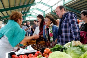 Representantes de EAJ PNV en el último lunes de Gernika 2015