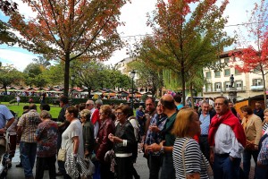 Representantes de EAJ PNV en el último lunes de Gernika 2015