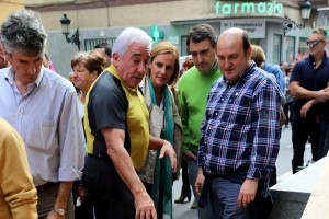 Representantes de EAJ PNV en el último lunes de Gernika 2015