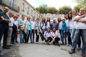 Representantes de EAJ PNV en el último lunes de Gernika 2015
