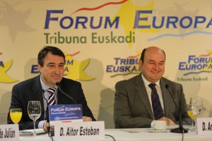 Aitor Esteban. Fórum Europa. 