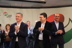 Noche electoral 20 D en Sabin Etxea 