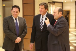 Andoni Ortuzar y John Garamendi