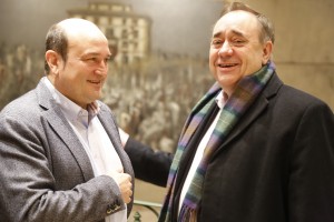 Encuentro Andoni Ortuzar y Alex Salmond
