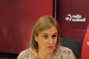 Itxaso Atutxa en el programa Boulevard de Radio Euskadi