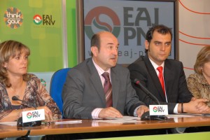 Rueda de prensa sobre el compromiso del PSE con el euskera