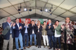 Ekitaldia Basaurin. Itxaso Atutxa, Aitor Esteban, Andoni Ortuzar