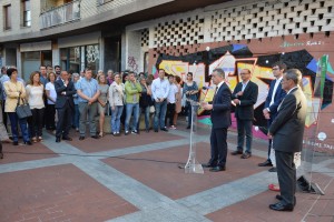Acto en Vitoria-Gasteiz. Gorka Urtaran, Mikel Legarda, Iñigo Urkullu (20-06-2016)