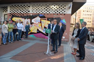 Ekitaldia Vitoria-Gasteizen. Gorka Urtaran, Mikel Legarda, Iñigo Urkullu (2016-06-20)