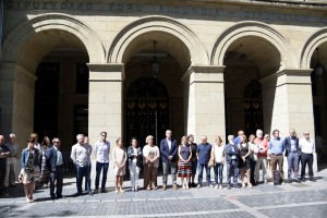EAJ PNV en las concentraciones en repulsa por el atentado de Niza