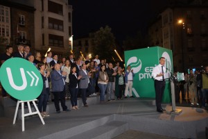 Inicio de campaña. Elecciones Vascas. Vitoria-Gasteiz