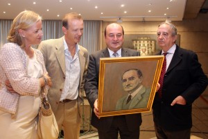 Entrega cuadro del Lehendakari Aguirre