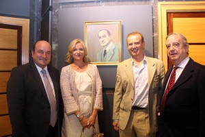 Entrega cuadro del Lehendakari Aguirre