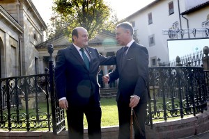 Iñigo Urkullu eta Andoni Ortuzar