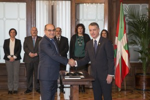 Los consejeros del Gobierno Vasco toman posesión de sus cargos