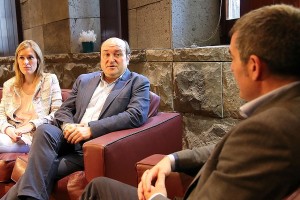 Encuentro de la Delegación de EAJ PNV a Canarias con Fernando Clavijo