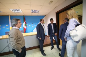 Reunión de los representantes de  EAJ-PNV  y Coalición Canaria 