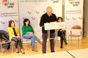 EAJ-PNV reivindica una ley europea para proteger la diversidad llevando a Estrasburgo el monolingüismo francés