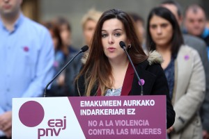 EAJ-PNV se compromete a redoblar sus esfuerzos para combatir la lacra de la violencia contra las mujeres