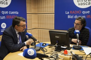 Aitor Esteban entrevista en Onda Vasca 