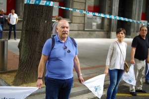 Cadena Humana organizada por Gure esku dago