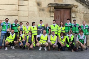 Cadena Humana organizada por Gure esku dago