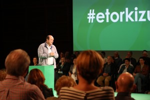 Presentación de los candidatos a Diputado General de Gipuzkoa, alcalde de Donostia y candidatos-as a alcaldes de municipios guipuzcoanos