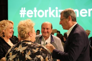 Presentación de los candidatos a Diputado General de Gipuzkoa, alcalde de Donostia y candidatos-as a alcaldes de municipios guipuzcoanos