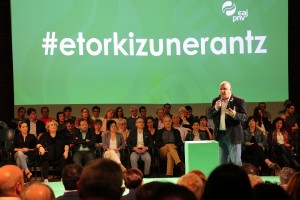 Presentación de los candidatos a Diputado General de Gipuzkoa, alcalde de Donostia y candidatos-as a alcaldes de municipios guipuzcoanos